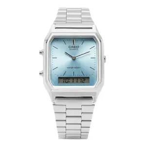 CASIO] AQ-230A-2A1MQYDF 공용 메탈시계