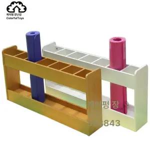 필라테스 폼롤러 거치대 피트니스 수납 헬스장 보관함