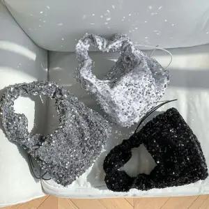 스팽글 여성 토트백 가방 사첩