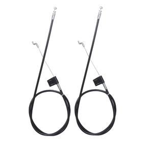 쿠안유우 리클라이너 소파 및 의자 교체 부품, 유니버설 케이블, S자형(Z 팁) 끝, 총 케이블 길이: 37인치, 노출 4.75인치 RBHS-5, 2Pcs