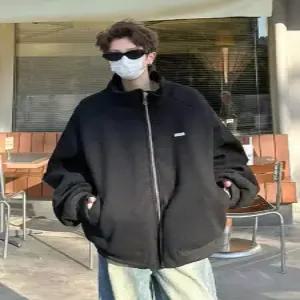 모직 겨울 빈티지 가을 캐주얼 차이나 도톰 다운 남자점퍼 점퍼 오버핏 코트 원템4