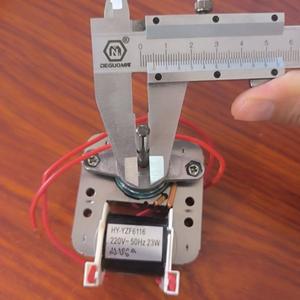 냉장고 부품용 HY-YZF6116 냉동고 모터 공랭식 선풍기 냉각 220V 50Hz 23W 1개