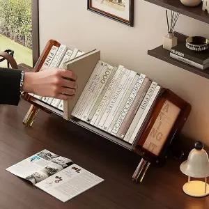 [하프클럽/]서재 인테리어 아크릴 책장 책꽂이 책상 선반 북앤드