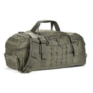 미람락스 트래블 더플백 남성용 백팩 - 하룻밤 여행용 군사 운동 배치 스포츠용 대형 전술 가방 위켄더 짐백(그린, 45L)