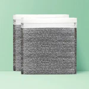 해피락 피자전용 은박 보온팩 보온봉투 은박봉투 보온백(18인치_56x56) 200매