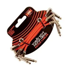 [하프클럽/]이펙터케이블 패치케이블 3팩 7.6cm RZt28 악기용품