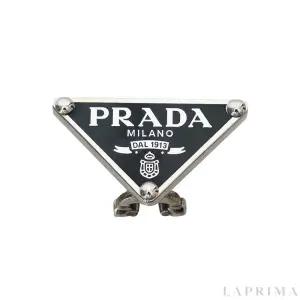 삼각로고 실버 이어링 1JO900-2DSP-F0002