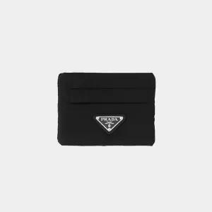 공용 삼각로고 리나일론 니트 밴드 카드지갑 블랙 UMK60S1921WTO F0002