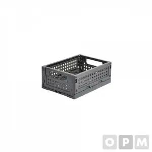 브레인 폴딩박스 리빙박스 수납정리함 (Small/gray)