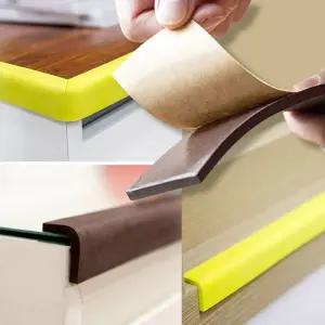 국산 모서리 보호대 1mx2개/코너/보호/몰딩/기둥/안전/가드/커버/테이프/책상/쿠션/침대/쫄대/방지/에어