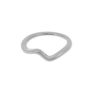 여성 모먼트 폴리쉬드 웨이브 실버 반지(193095C00)