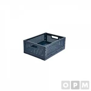 브레인 폴딩박스 리빙박스 수납정리함 (Big/Navy)