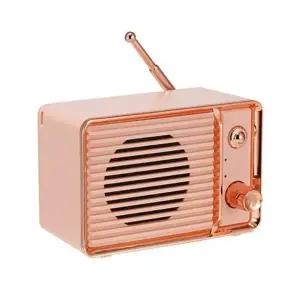 [룽스]가성비좋은 스피커 클레식 디자인 핑크