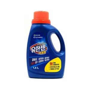 ( )젠 세탁 액체세제 물세제 1.4L 용기 세탁세제 일반기용 일반세탁기용 세제