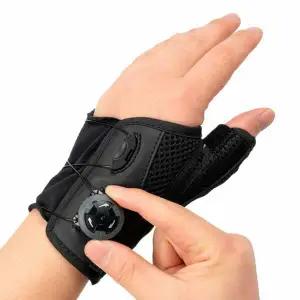 L.XL 손목보호대 왼손 블랙 손목아대 다이얼