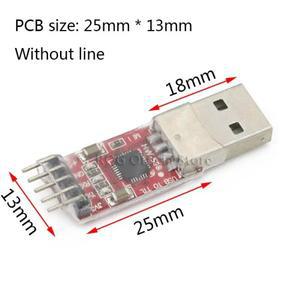 호환 5PIN CP2102 USB 2.0 to TTL UART 모듈 6Pin 직렬 변환기 STC 아두이노용 FT232 어댑터 교체 3.3V/5V