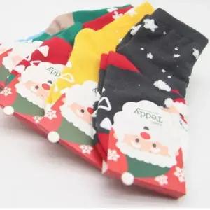 ( )유치원 국산양말 답례품 유아동 3-4세 중목 산타 유치원룩 어린이집 아동양말세트 5켤레 생일 양말