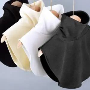 무지 보온 목폴라 페이크 페이크 잡화 목폴라 보온 무지 겨울 여성 패션