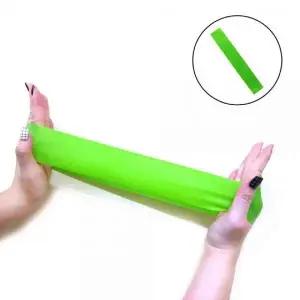 고품질 녹색 0.35mm 스트레칭밴드 홈트니스 에어로빅밴드 고 (WFKB72N)