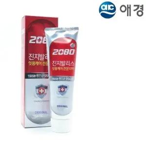 ( )2080K 잇몸케어 구강관리 애경치약 칫솔 진지 스 치약 오리지날 120g 치아관리 양