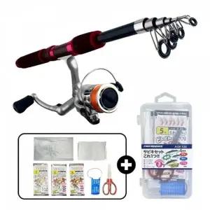 고품질 180 미니 사비키 입문용 세트 낚시대 (WFKB75D)