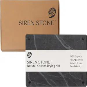 사이렌 스톤 천연 식기 건조 매트 ？ 급속 기술 모던 디자인 무독성 여성 브랜드의 BPA 프리 주방 내구성 및
