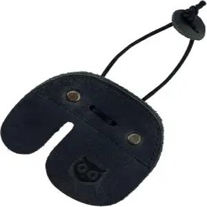 숨바꼭질 양궁 핑거 탭 리커브 활 보호대 프로텍터 사격 연습 장비 스포츠 아웃도어 풀 그레인 가죽