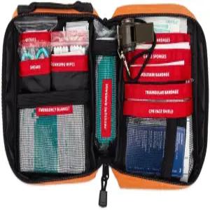 어드벤처 5.0 구급상자 발수 쉘 ？ 캠핑 하이킹 야외 스포츠 모험 여행 자전거 타기 130피스 필수품 키트