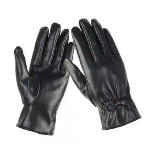 [하프클럽/]여자가죽장갑 헤이미여성터치가죽장갑여성겨울방한보온장갑