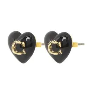 시그니처 하트 여성 귀걸이 422706 GLD 001
