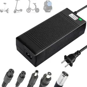36V 리튬 배터리용 5종 플러그가 장착된 EVAPLUS UL 인증 42V 2A 고속 충전기 - 포켓 모드 스포츠 전기
