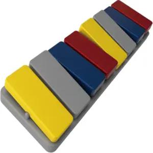 피젯 토이 - 쿨 메탈 햅틱 슬라이더 슬림 디자인 클리커 감각 가젯 스트레스 자폐증 ADHD 를 위한 휴대하기