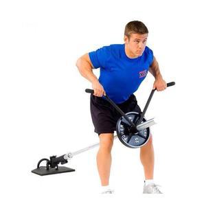 바로우 로우그립 그립 단일 조정 복근 슬리브 풀다운 로우 운동기구 레드 트랩바