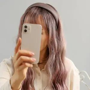 새틴머리띠 새틴 펄 볼륨 헤어밴드 코코아 머리띠 새틴헤어밴드