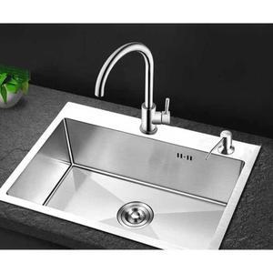 스텐 싱크볼 600 언더볼 간이 개수대 캠핑장 60x40 매립형 가정용 세면대 하수구