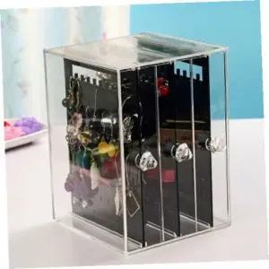 [하프클럽/]액세서리보관함 투명아크릴귀걸이목걸이보관함악세사리케이스