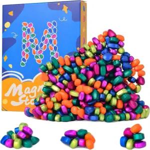 550개 피젯 장난감 약한 자석 돌 책상 스트레스 해소 선물 ADHD 선물용 감각