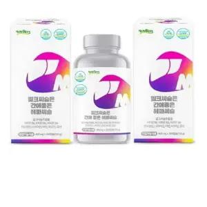 웰러스 밀크씨슬은 간에 좋은 헤파씨슬 400mgx300캡슐1+1총600캡슐 실리마린 헤파씨슬 비타민B