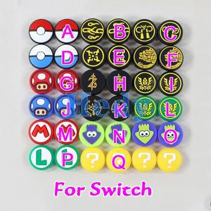 [호환품]2PCS 테마 엄지 스틱 그립 캡 조이스틱 소프트 보호 커버 닌텐도 호환 스위치 호환 NS 라이트 조이