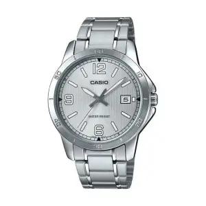 카시오 MTP-V004D-7B2 아날로그 남성 메탈 시계
