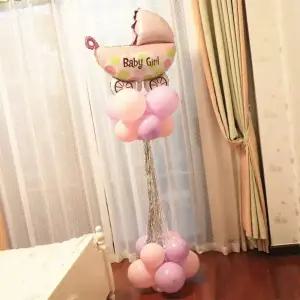 파티 용품 왕관 풍선 블루핑크 오아브로드 11번가