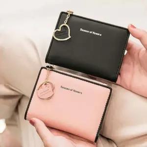 데일리 여성 가벼운 동전 카드 지폐 지갑 중학생 여행