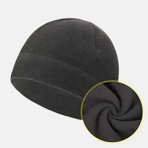 플리스 방한모자 그레이 플리스모자 낚시