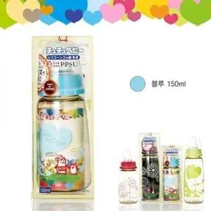 [하프클럽/]아기수유 젖병 블루 150ml