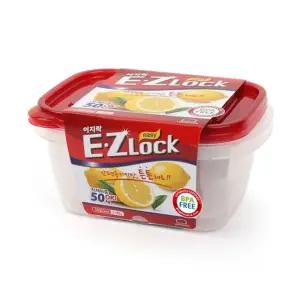 락앤락 HLE6424 이지락 간편용기 직사각 1320ml2EA 간편용기 보관용기 이지락