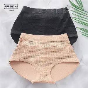 힙업 팬티 엉뽕 노라인 볼륨업 블랙/베이지 2개 세트 보정 속옷