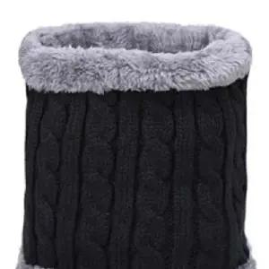 활용도 높은 실용적인 융털 비니 따뜻하고 편안한 넥워머 겨울철 감각적인 패션 잡화