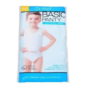 [하프클럽/]아동용 면 삼각 팬티 남아 백색 무지 어린이 편안한 속옷