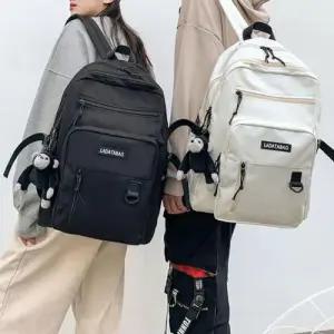 남녀공용 멀티레이어 백팩 대용량 수납 가방 학생가방 WB397D9