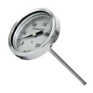 기름온도계 센서 15cm 제품길이18cm 0~250도 튀김150L WB1CFE2